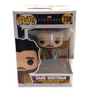 Funko POP! Marvel ETERNALS Dane Whitman #738 Bobble Head New In Box Figure